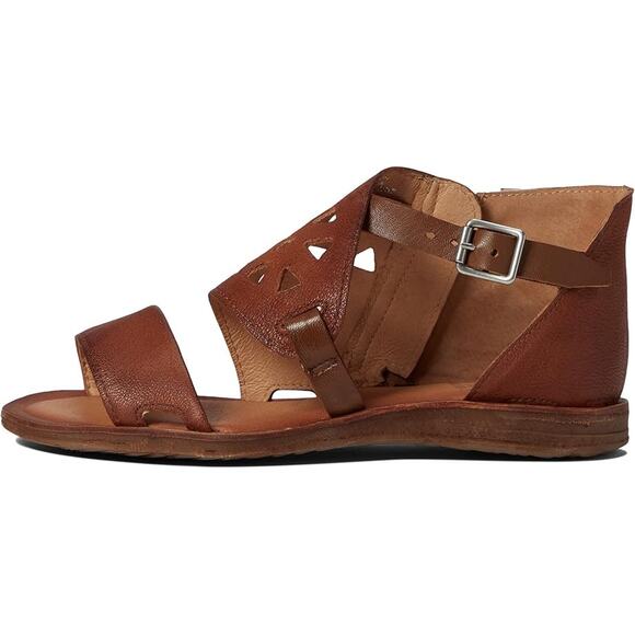 Miz Mooz Womens Frida Sandals EU 39 US 8.5-9 Brown Brandy Leather NIB - Picture 2 of 14